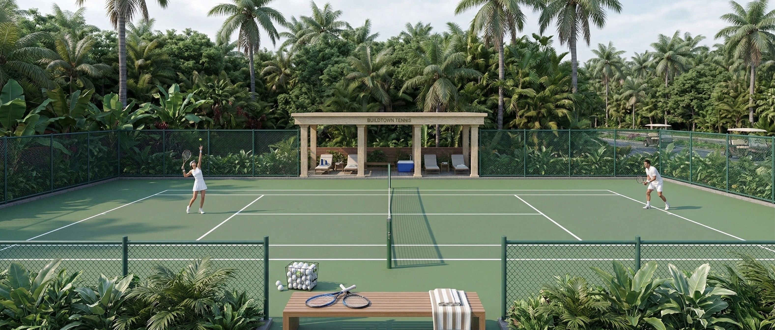Lawn Tennis Court